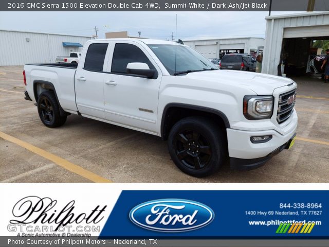 2016 GMC Sierra 1500 Elevation Double Cab 4WD in Summit White