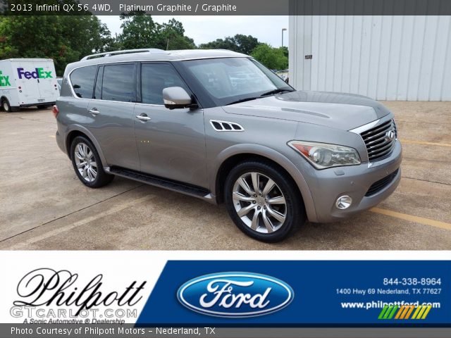 2013 Infiniti QX 56 4WD in Platinum Graphite