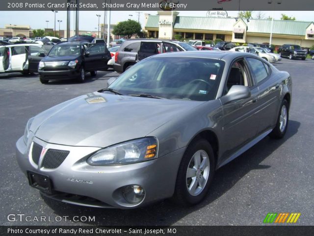 2008 Pontiac Grand Prix Sedan in Shadow Gray Metallic