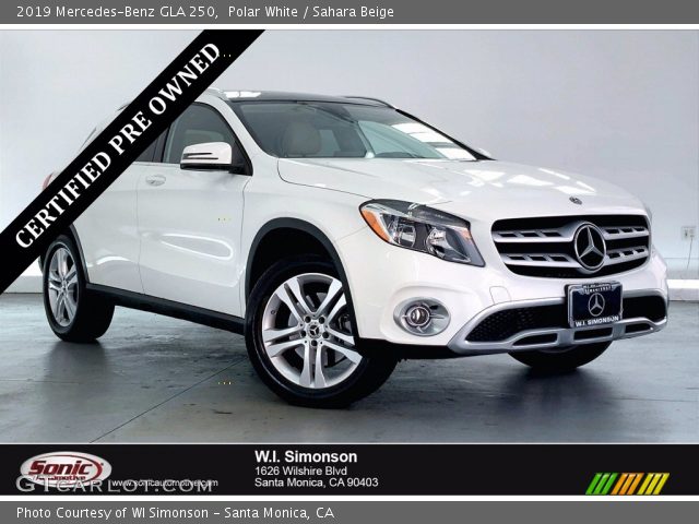 2019 Mercedes-Benz GLA 250 in Polar White