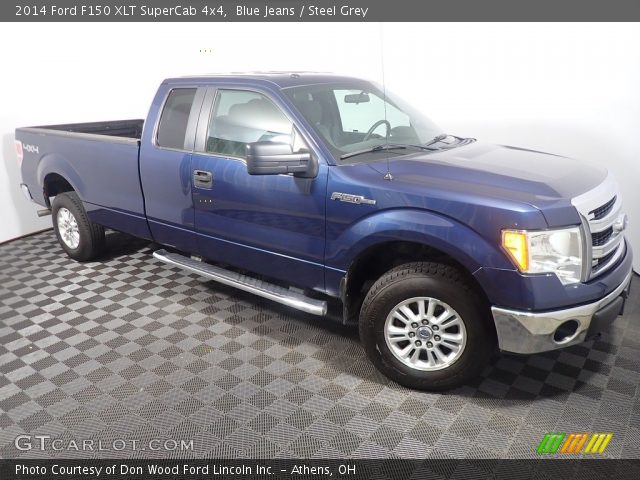 2014 Ford F150 XLT SuperCab 4x4 in Blue Jeans