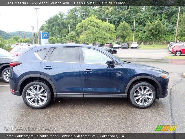 2021 Mazda CX-5 Grand Touring AWD in Deep Crystal Blue Mica