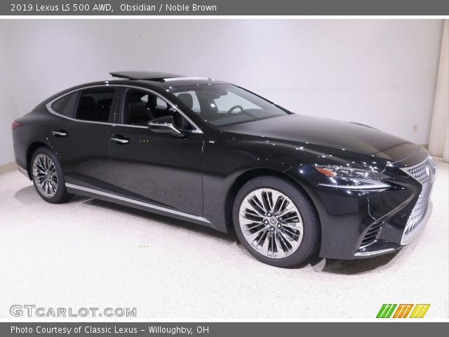 2019 Lexus LS 500 AWD in Obsidian