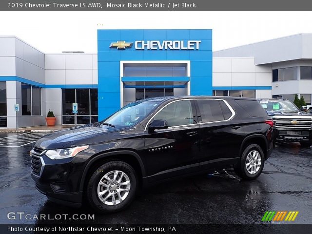 2019 Chevrolet Traverse LS AWD in Mosaic Black Metallic