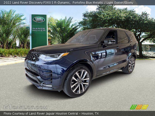 2022 Land Rover Discovery P360 S R-Dynamic in Portofino Blue Metallic