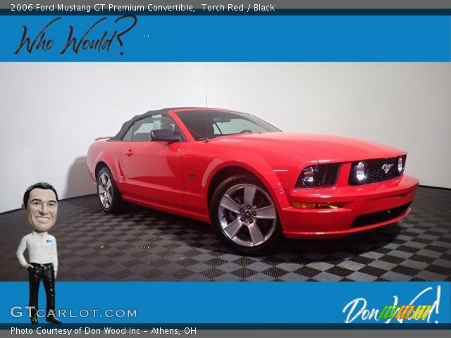 2006 Ford Mustang GT Premium Convertible in Torch Red