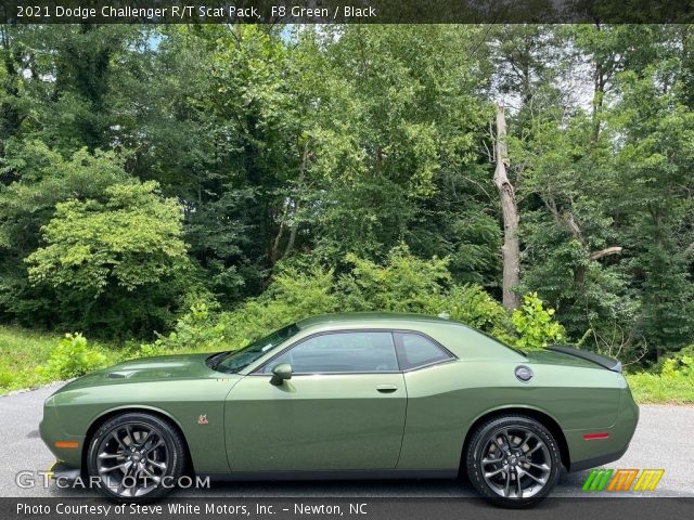2021 Dodge Challenger R/T Scat Pack in F8 Green