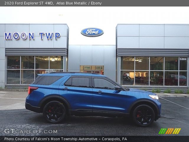 2020 Ford Explorer ST 4WD in Atlas Blue Metallic