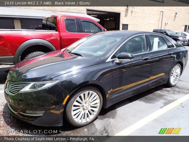 2016 Lincoln MKZ 3.7 AWD in Black Velvet