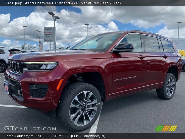 2021 Jeep Grand Cherokee L Overland 4x4 in Velvet Red Pearl