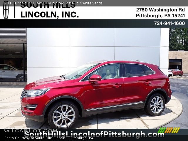 2015 Lincoln MKC AWD in Ruby Red Metallic