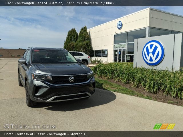 2022 Volkswagen Taos SE 4Motion in Platinum Gray Metallic