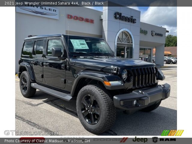 2021 Jeep Wrangler Unlimited Sahara 4x4 in Black