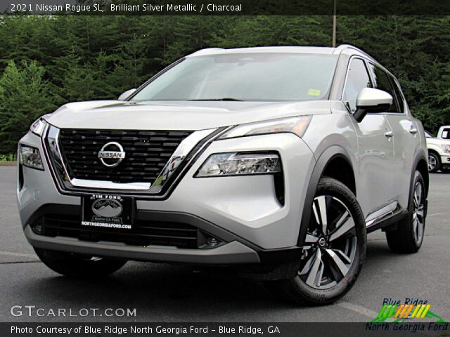 2021 Nissan Rogue SL in Brilliant Silver Metallic