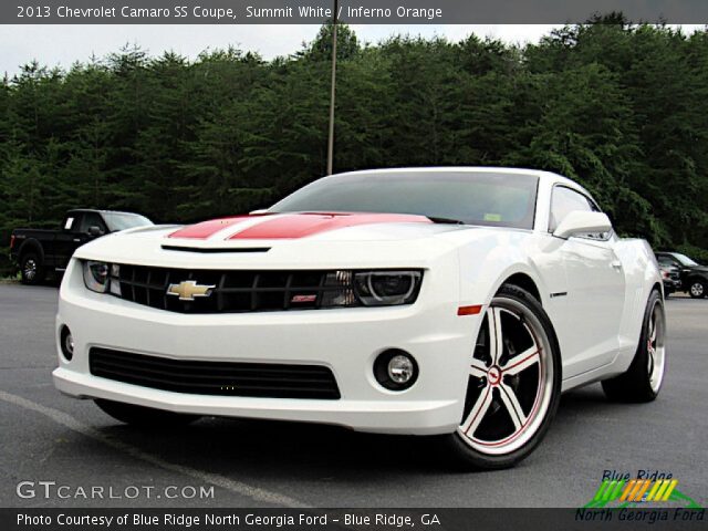 2013 Chevrolet Camaro SS Coupe in Summit White