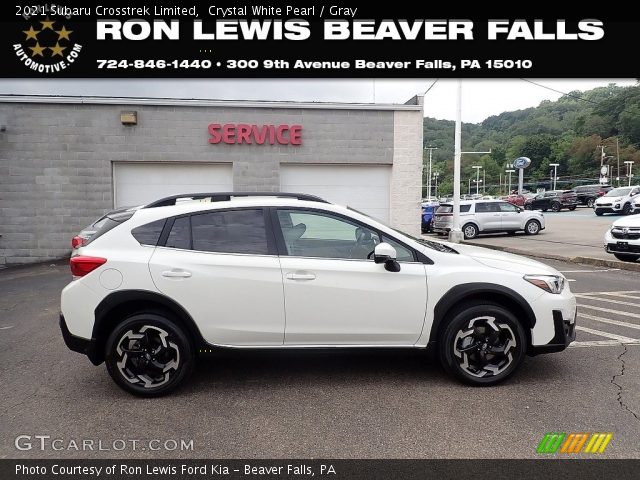 2021 Subaru Crosstrek Limited in Crystal White Pearl