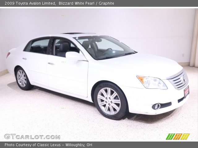 2009 Toyota Avalon Limited in Blizzard White Pearl