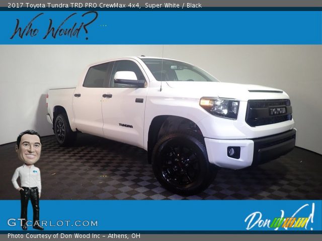2017 Toyota Tundra TRD PRO CrewMax 4x4 in Super White