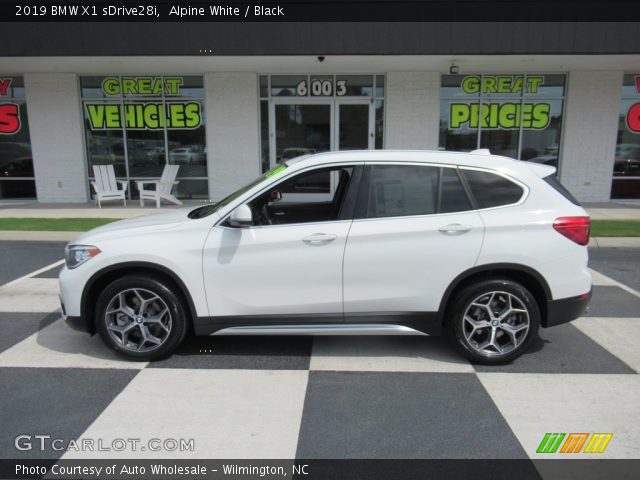 2019 BMW X1 sDrive28i in Alpine White