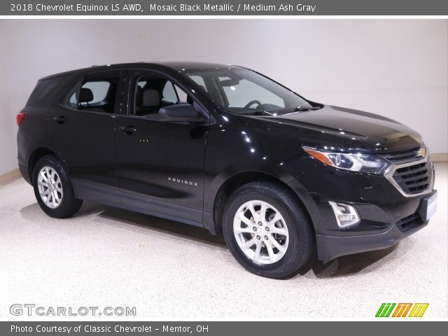 2018 Chevrolet Equinox LS AWD in Mosaic Black Metallic