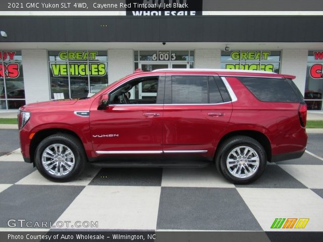 2021 GMC Yukon SLT 4WD in Cayenne Red Tintcoat