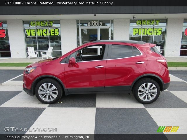 2020 Buick Encore Preferred in Winterberry Red Metallic