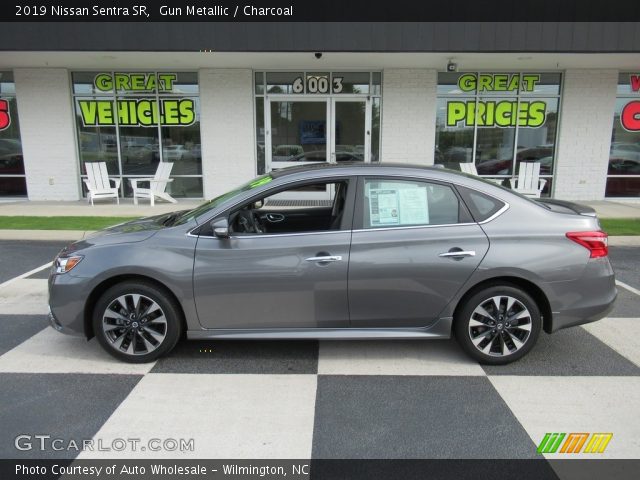 2019 Nissan Sentra SR in Gun Metallic