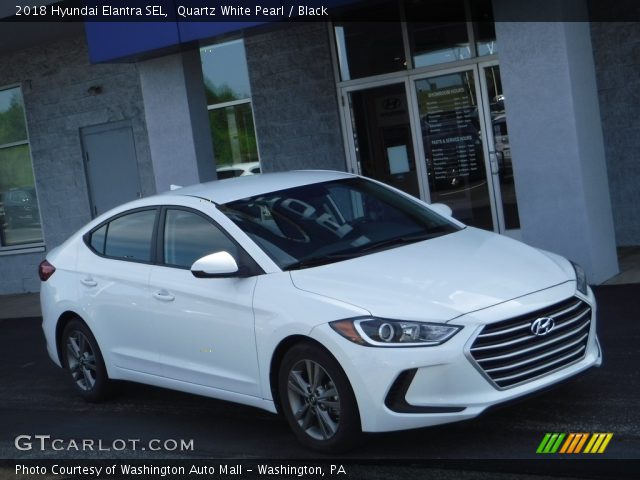2018 Hyundai Elantra SEL in Quartz White Pearl