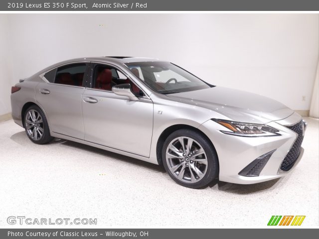 2019 Lexus ES 350 F Sport in Atomic Silver