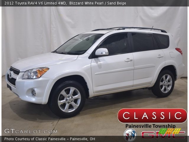 2012 Toyota RAV4 V6 Limited 4WD in Blizzard White Pearl