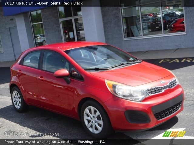 2013 Kia Rio EX 5-Door in Signal Red