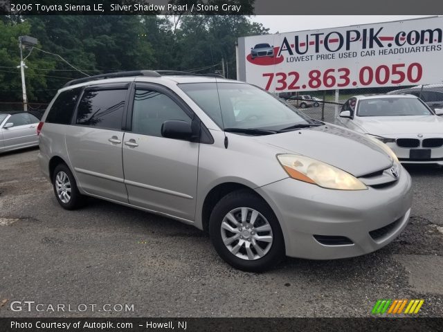 2006 Toyota Sienna LE in Silver Shadow Pearl