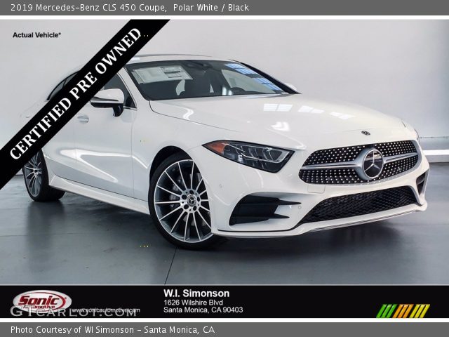 2019 Mercedes-Benz CLS 450 Coupe in Polar White