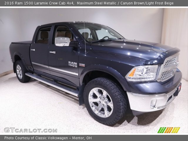 2016 Ram 1500 Laramie Crew Cab 4x4 in Maximum Steel Metallic