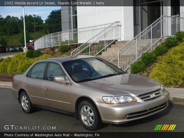 2002 Honda Accord LX Sedan in Naples Gold Metallic