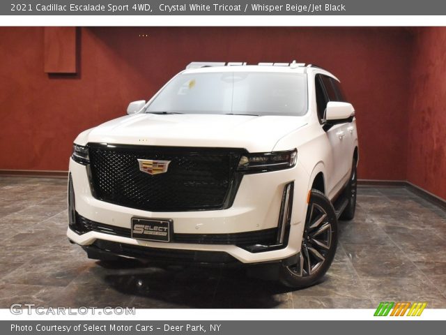 2021 Cadillac Escalade Sport 4WD in Crystal White Tricoat
