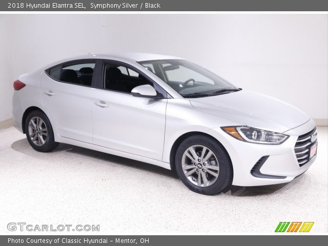 2018 Hyundai Elantra SEL in Symphony Silver