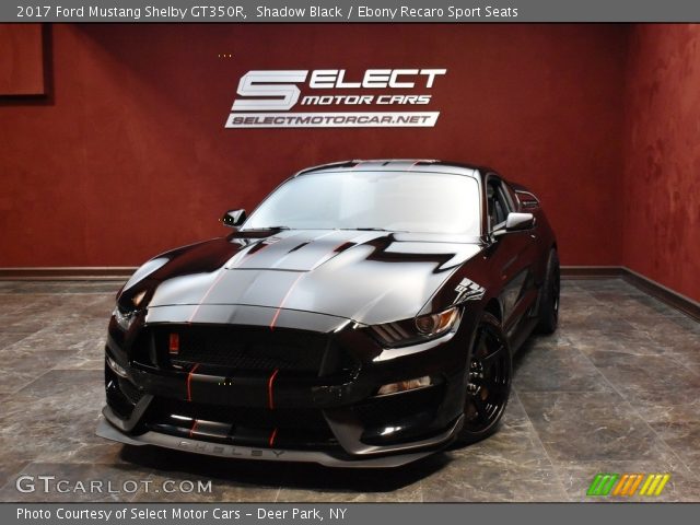 2017 Ford Mustang Shelby GT350R in Shadow Black