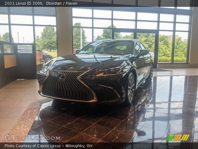 2021 Lexus ES 300h in Obsidian