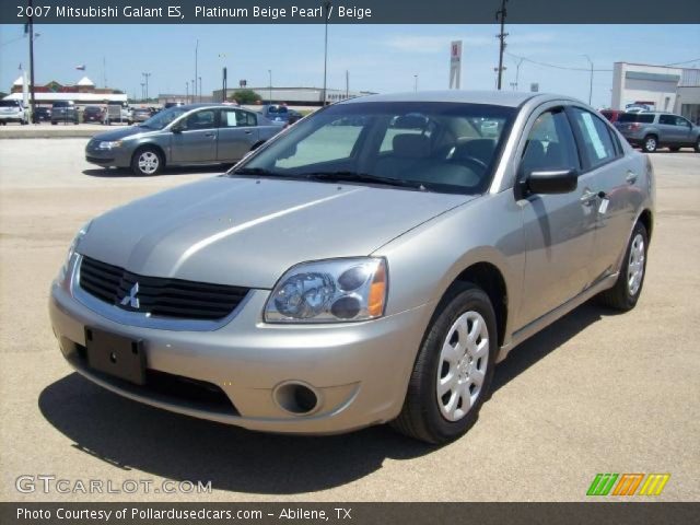 2007 Mitsubishi Galant ES in Platinum Beige Pearl