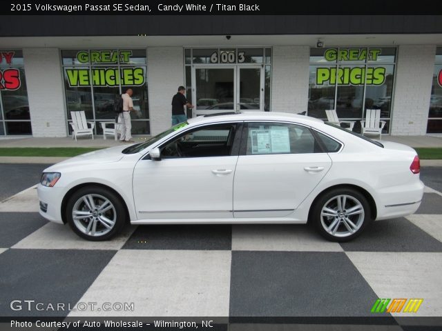 2015 Volkswagen Passat SE Sedan in Candy White