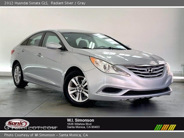 2012 Hyundai Sonata GLS in Radiant Silver