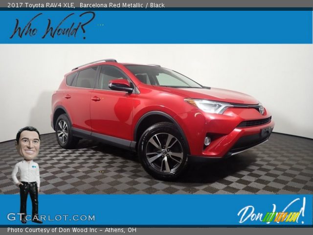 2017 Toyota RAV4 XLE in Barcelona Red Metallic