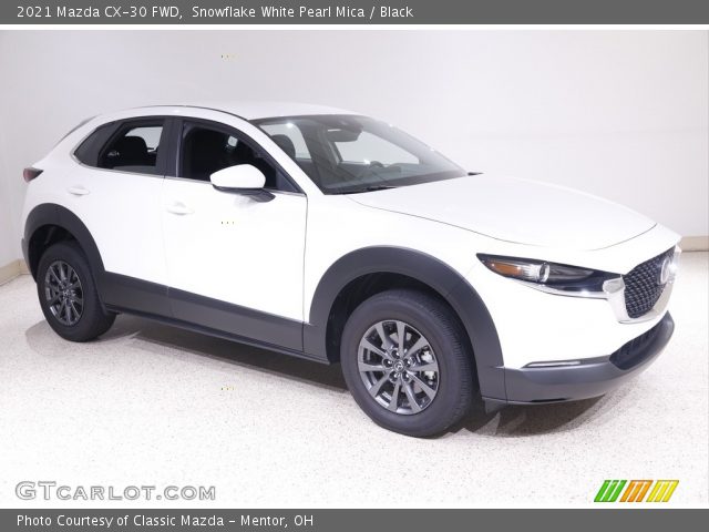 2021 Mazda CX-30 FWD in Snowflake White Pearl Mica
