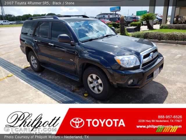 2007 Toyota 4Runner SR5 in Black