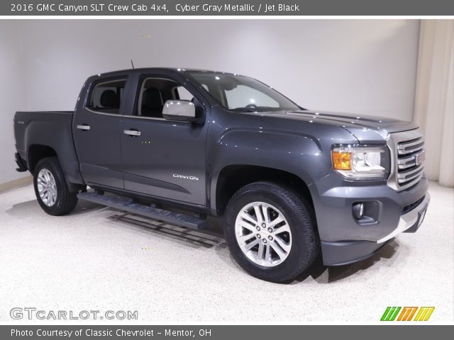 2016 GMC Canyon SLT Crew Cab 4x4 in Cyber Gray Metallic