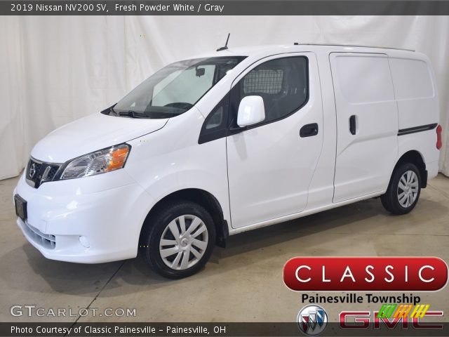 2019 Nissan NV200 SV in Fresh Powder White