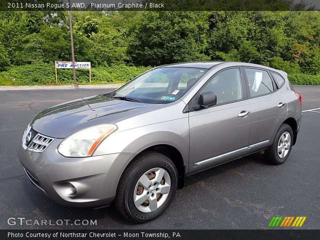 2011 Nissan Rogue S AWD in Platinum Graphite