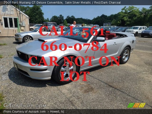 2006 Ford Mustang GT Deluxe Convertible in Satin Silver Metallic