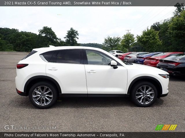 2021 Mazda CX-5 Grand Touring AWD in Snowflake White Pearl Mica